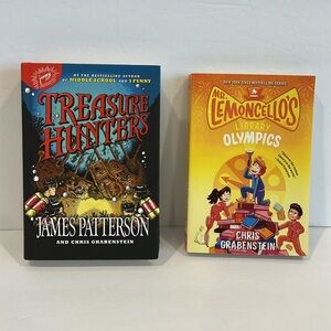 Treasure Hunters James Patterson and Mr. Limoncello's Olympics Kids Book Books